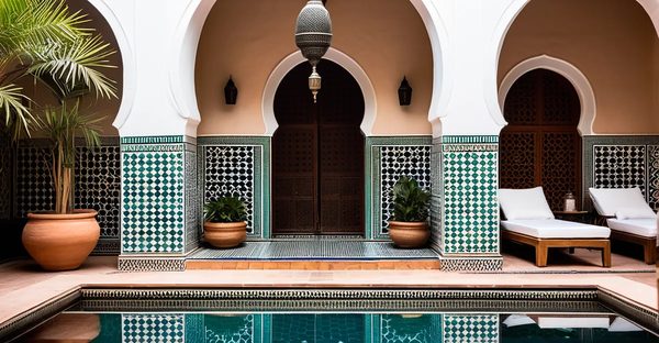 Séjournez dans un riad à marrakech avec piscine et charme