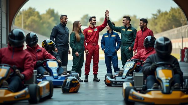 Sortie karting entre collègues : comment organiser une course mémorable